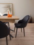 Hanah Home Mesa de Comedor Extensible Marrón